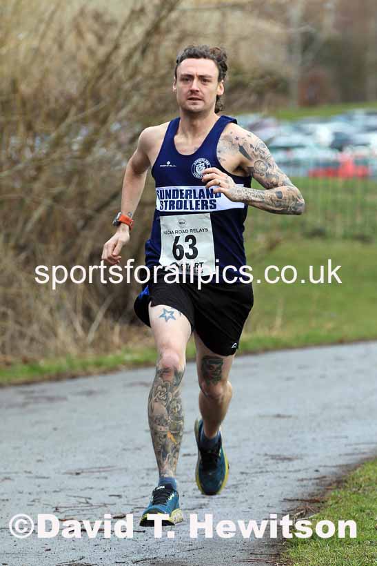 Senior Men and Veterans (Over 40s), 2023 NECAA Royal Signals Relays, Hetton le Hole, County Durham. Photo: David T. Hewitson/Sports for All Pics